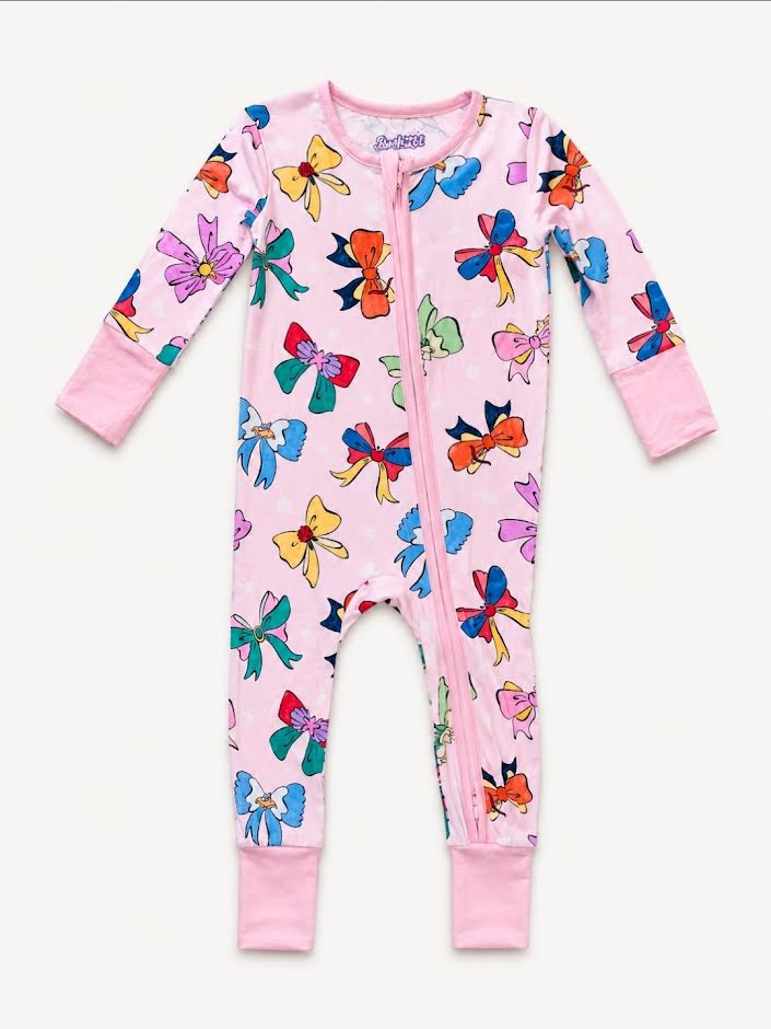 Posh Tot: Royal Bows Bamboo Convertible Zippy