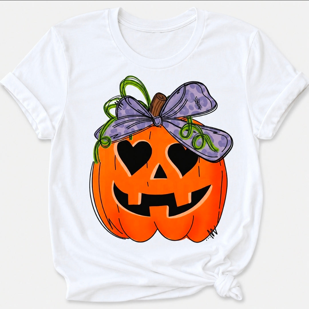 *Pre-Order* Halloween Girl's Pumpkin Shirt
