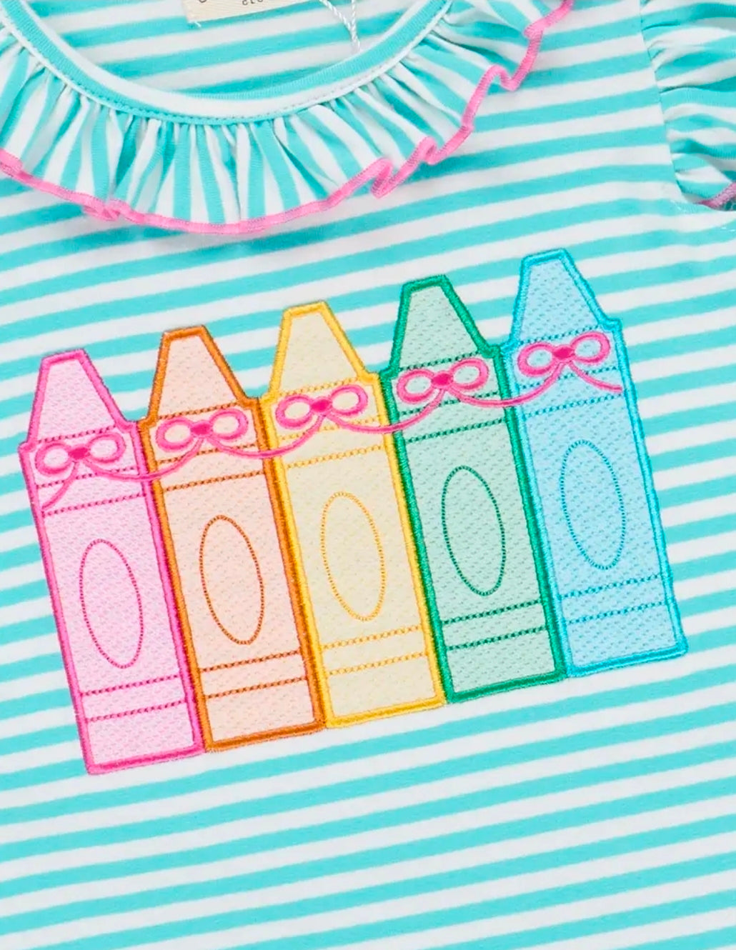Color Me Happy Striped Cotton 2-Piece Outfit (Pre-Order)