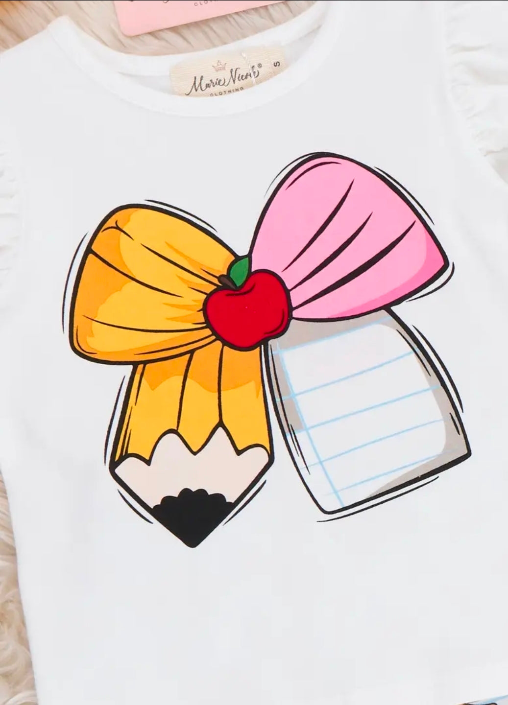 Little Learner Bow 2-piece Outfit (Pre-Order)