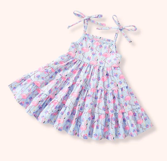 Pete + Lucy: Flamingo Dress