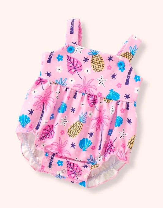 Pete + Lucy: Summer Pineapple Romper