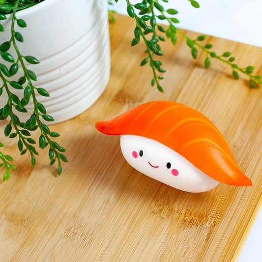 Salmon Smiling Nigiri Sushi Foam Squishy Toy