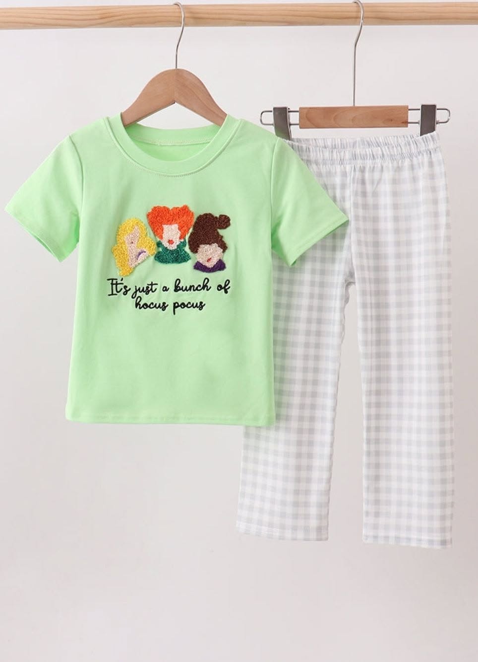 A Bunch of Hocus Pocus 2-Piece Pants Set