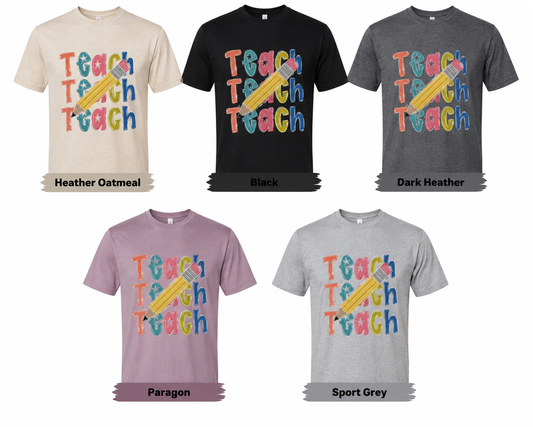 Teach Adult Shirt (Gildan SoftStyle)
