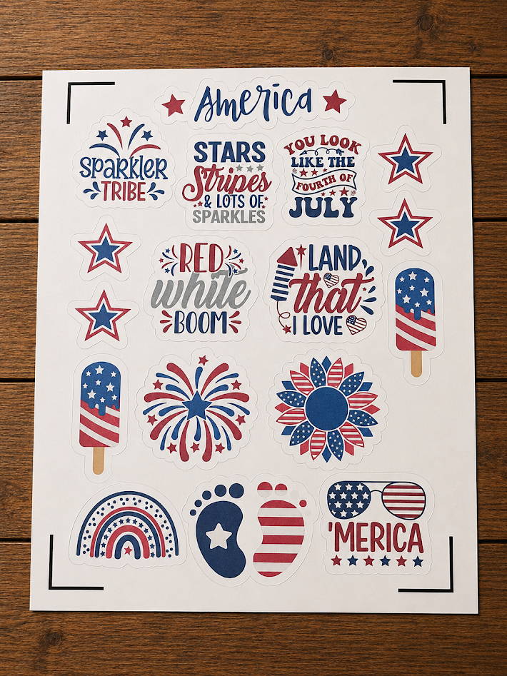 Journal Sticker Sheets