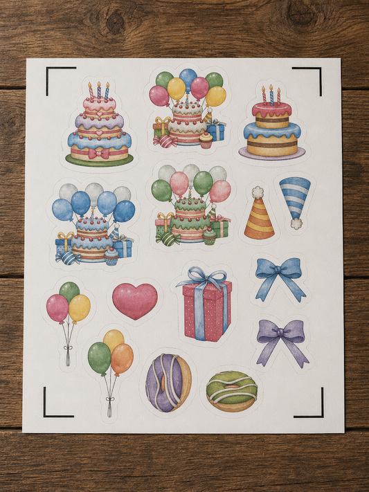 Journal Sticker Sheets