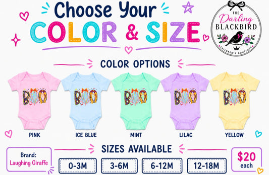 Boo Onesie