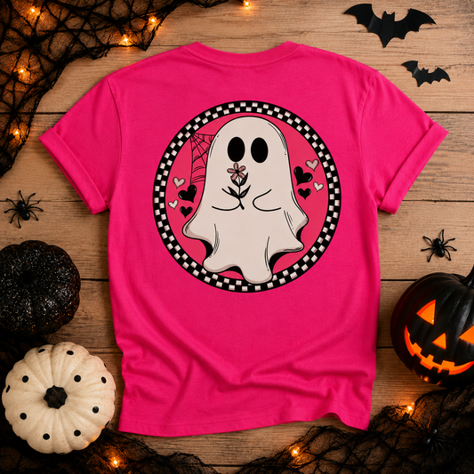 Ghost Adult Shirt- Front & Back