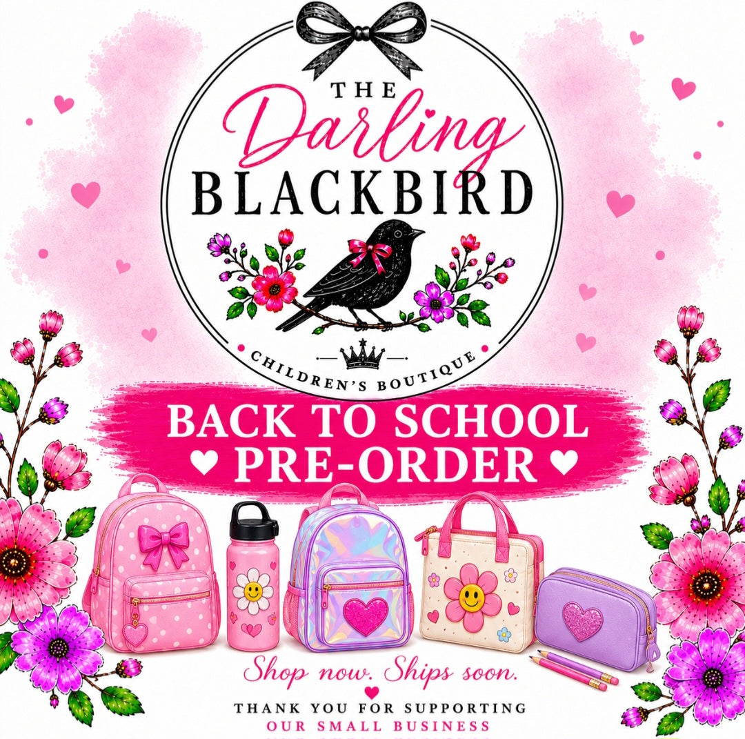 BACK TO SCHOOL PRE-ORDER