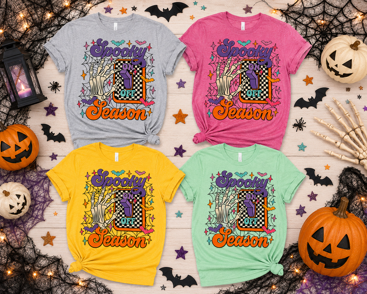 Spooky Season On/Off (Gildan Soft Style) Adult Shirt