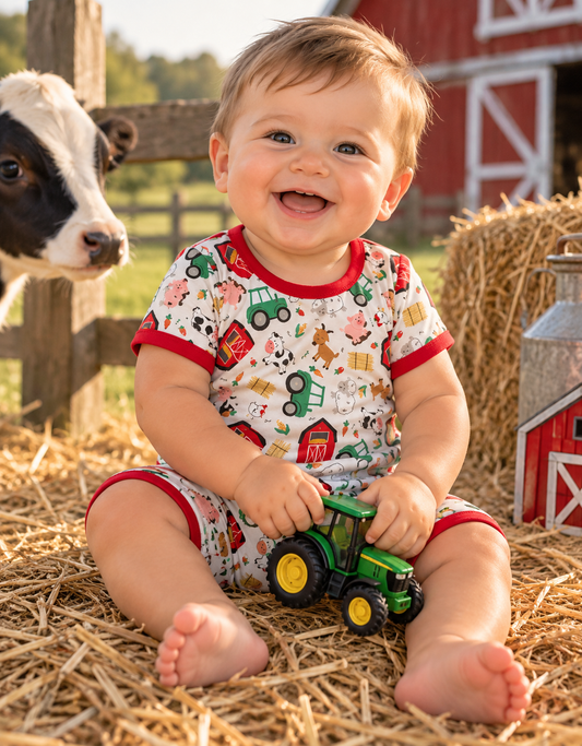 Little Farmer Romper