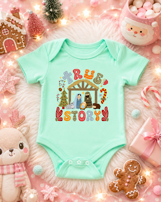True Story Onesie
