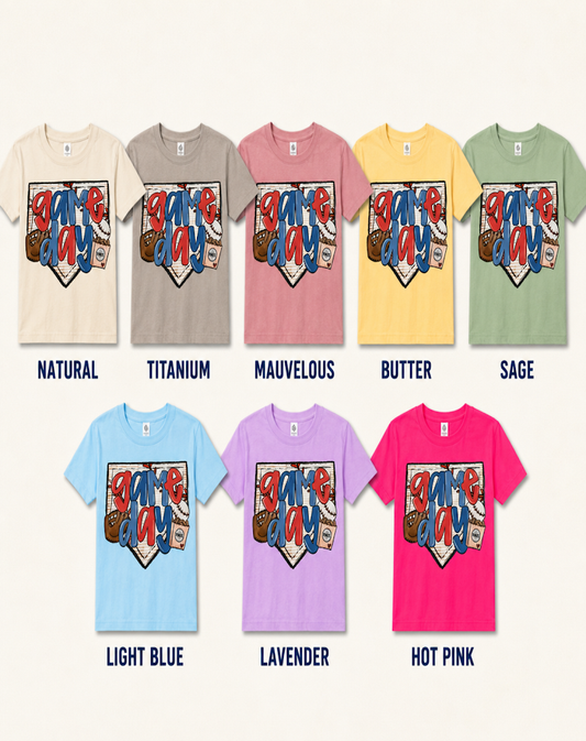 Game Day (Baseball) Toddler Shirt