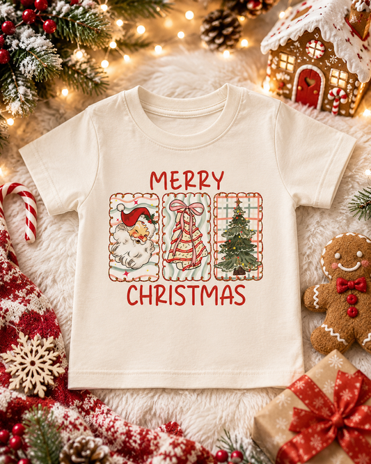 Merry Christmas Toddler Shirt