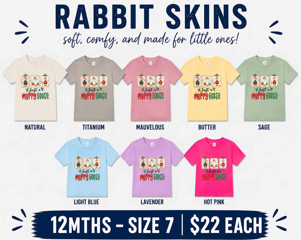 Just a Merry Goose Toddler Shirt