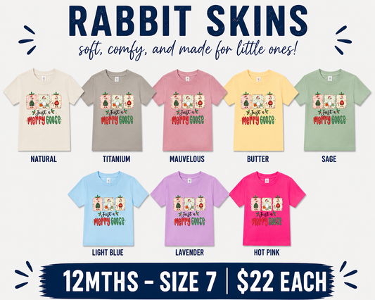 Just a Merry Goose Toddler Shirt