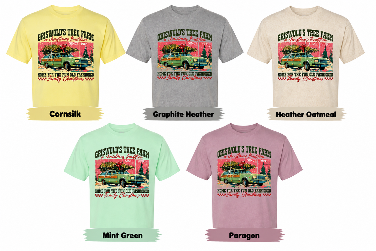 Griswold's Tree Farm Adult Shirt (Gildan SoftStyle)