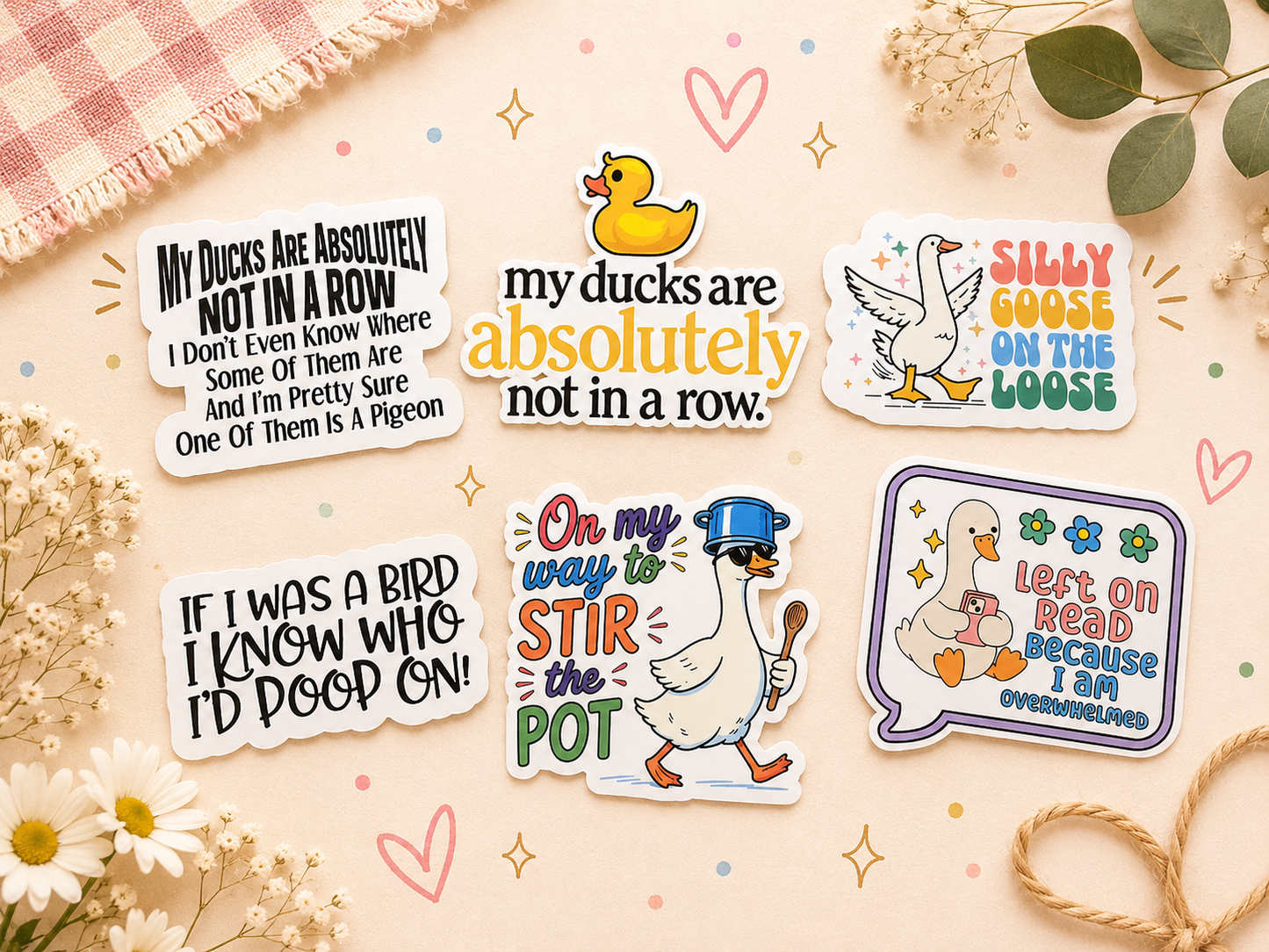 Sayings Stickers