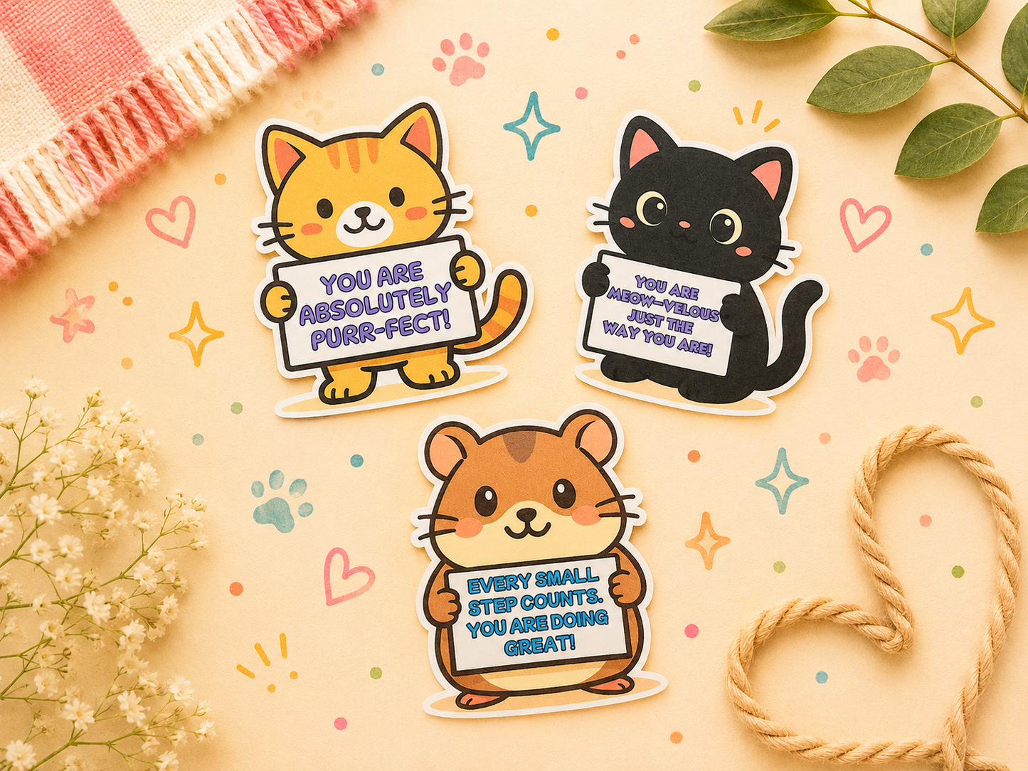 Animal Saying Stickers