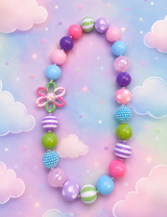 Dreamy Bloom Bubble Gum Necklace