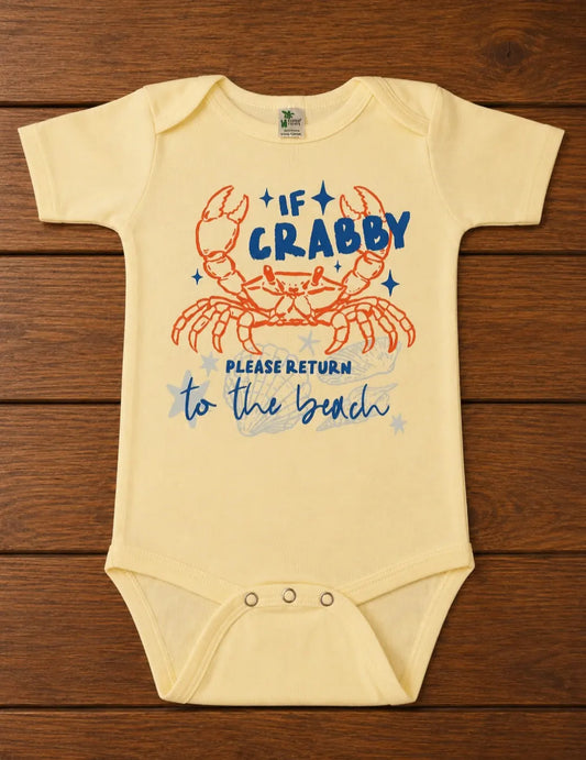 If Crabby Please Return to the Beach T-Shirt
