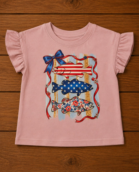 Patriotic Fish T-Shirt