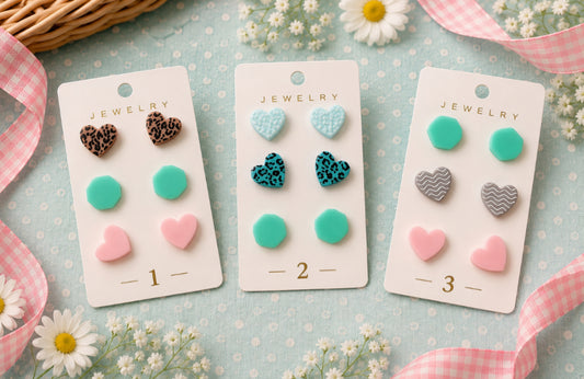 Set of 3 Earrings