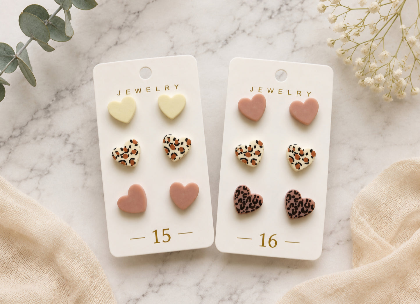 Set of 3 Earrings