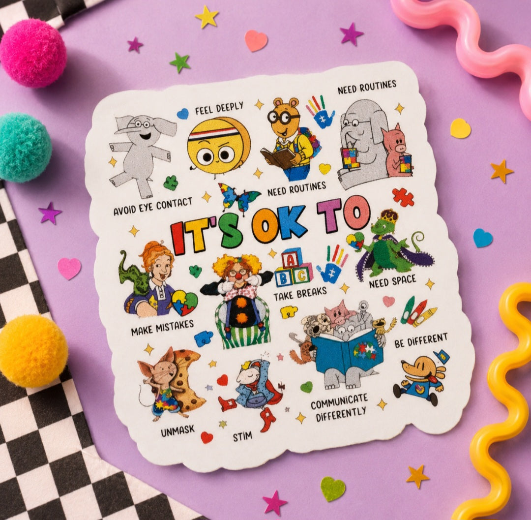 Children's Book/Show Stickers