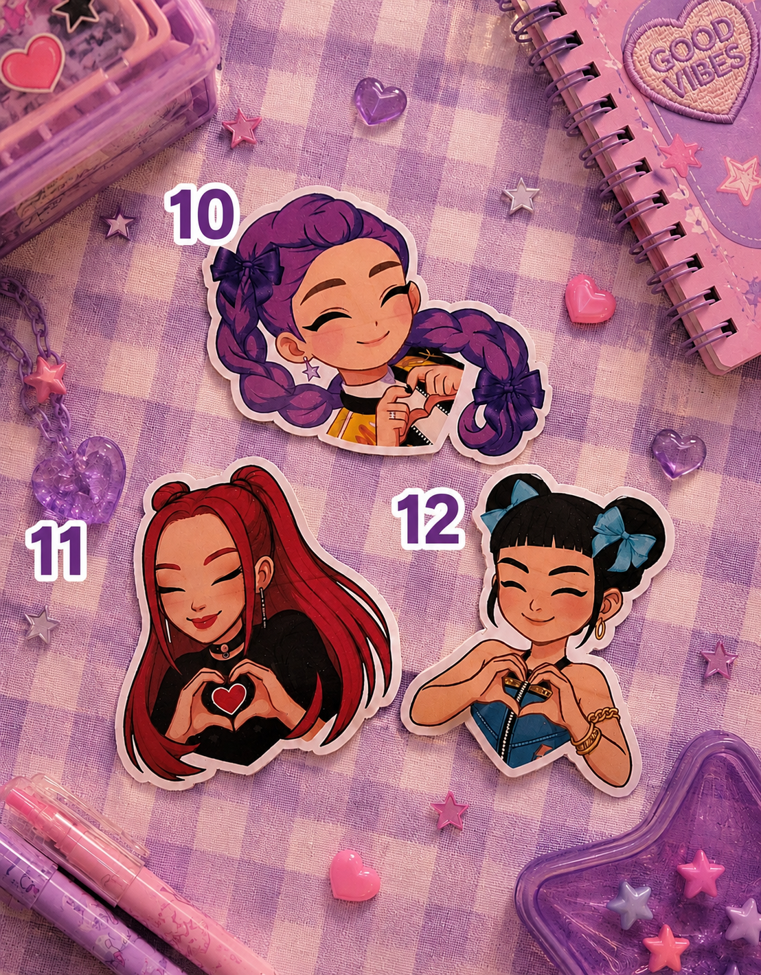 K-Pop Girls Stickers