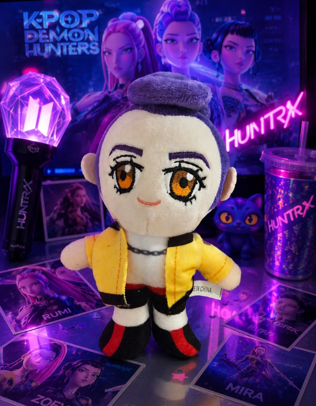 KPop Demon Hunter Plush Keychains