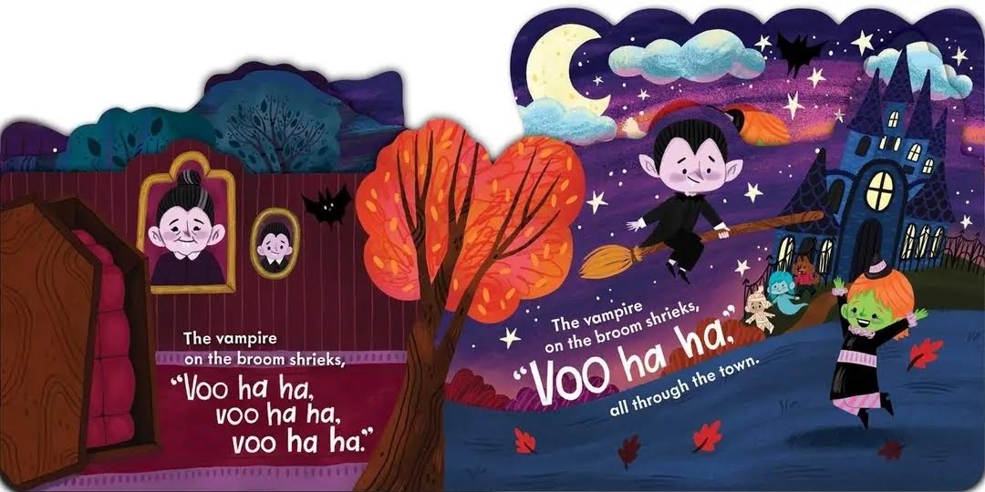 The Monsters on the Broom Book