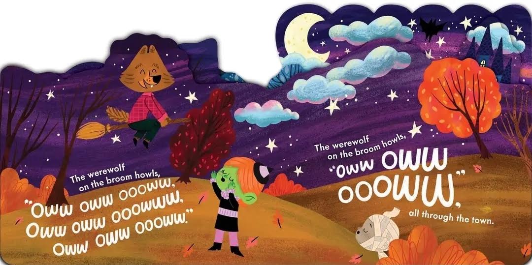 The Monsters on the Broom Book