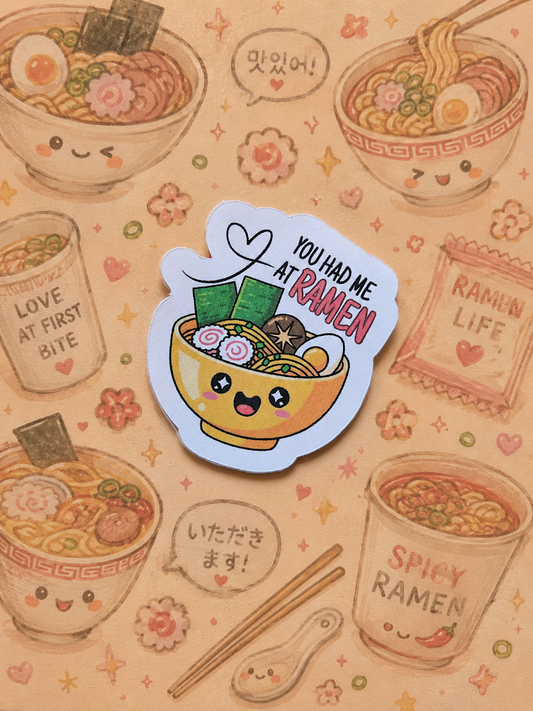 Ramen and Sushi Stickers