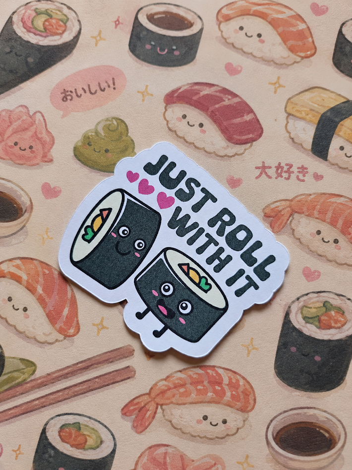 Ramen and Sushi Stickers