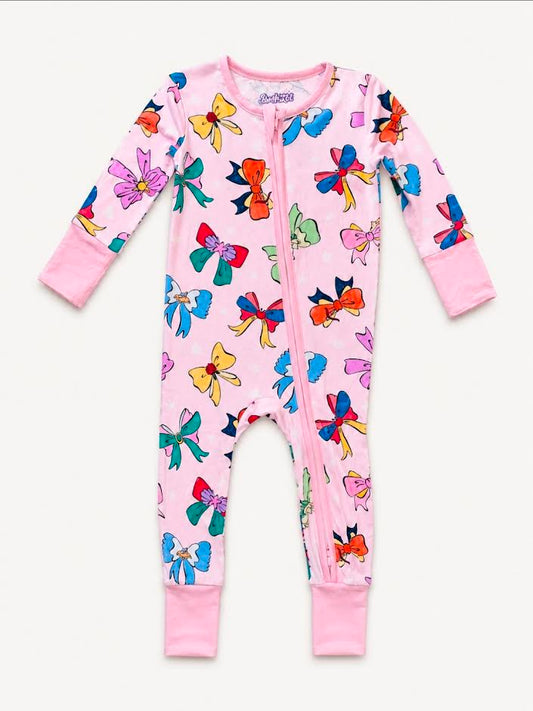 Posh Tot: Royal Bows Bamboo Convertible Zippy
