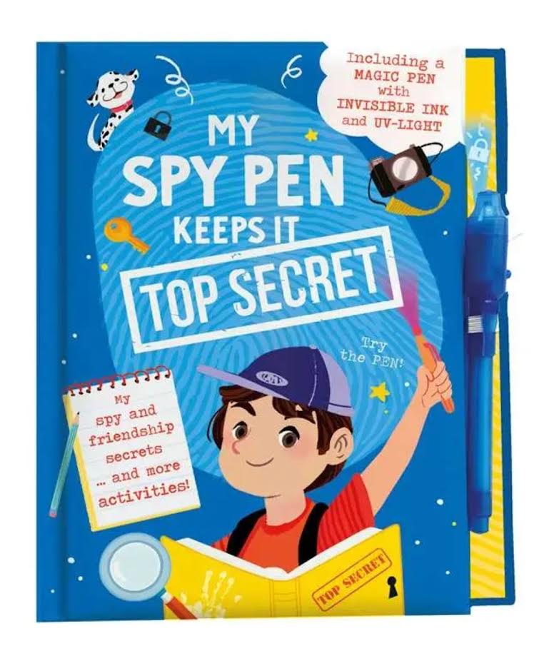 My Spy Pen Keeps it Top Secret Book
