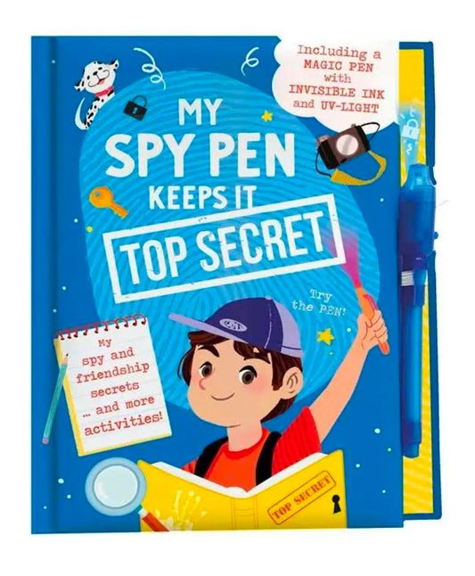 My Spy Pen Keeps it Top Secret Book