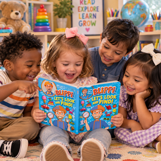 Blippi Let's Look and Find! Book