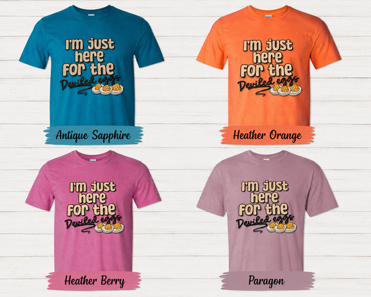 Deviled Eggs (Gildan Soft Style) Adult Shirt