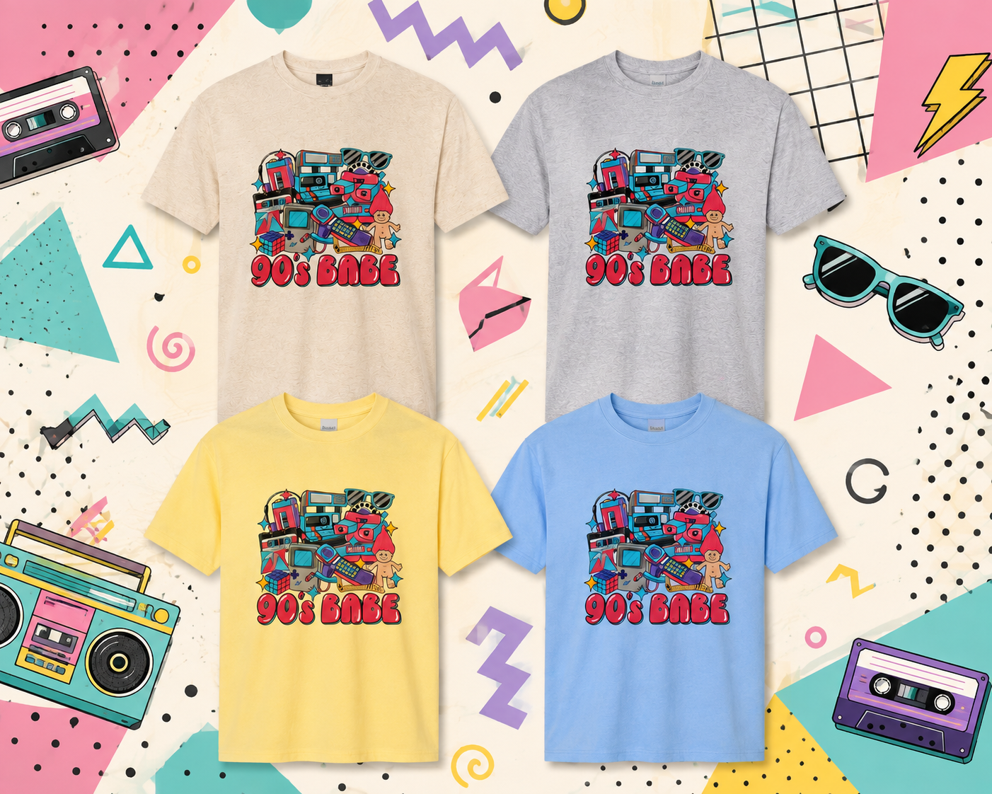 90's Babe (Gildan Soft Style) Adult Shirt