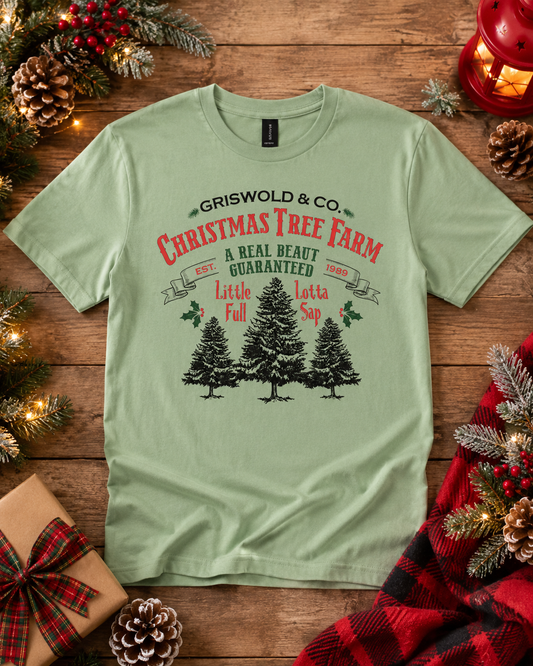 Christmas Tree Farm Adult Shirt