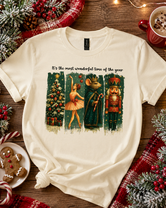 Nutcracker- Most Wonderful Time of the Year Adult Shirt