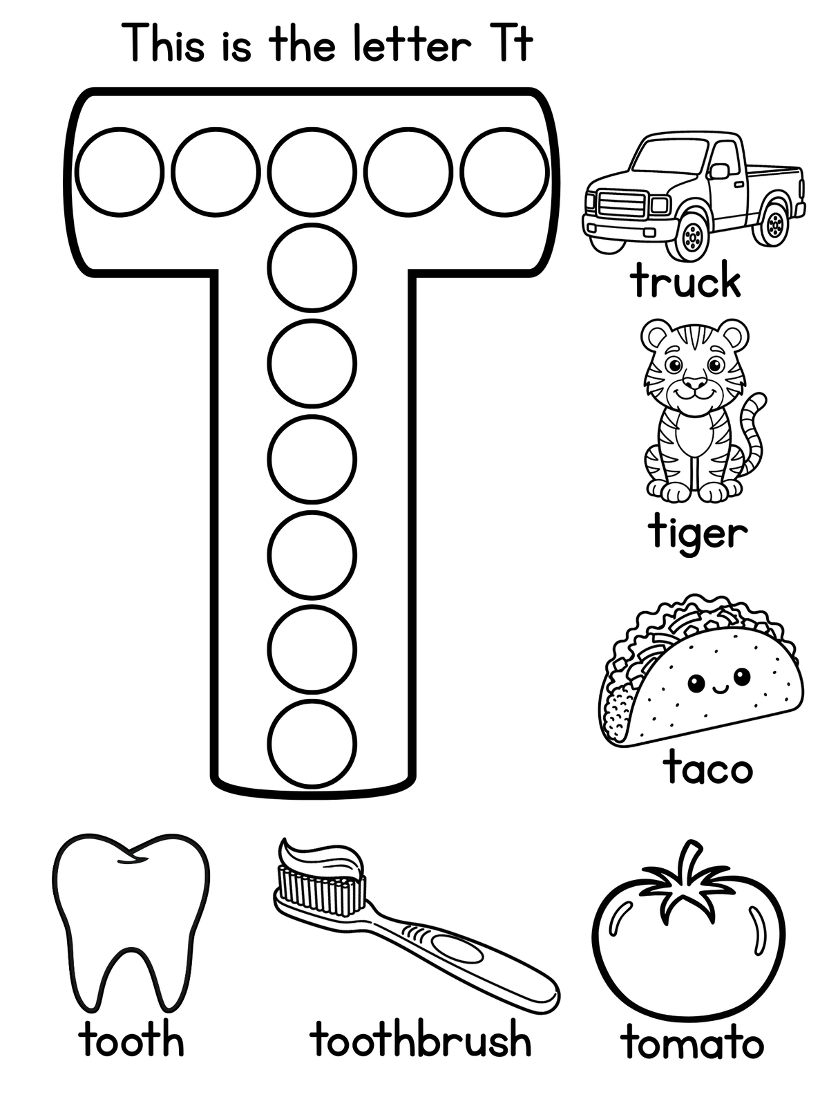 A–Z Dot Worksheets