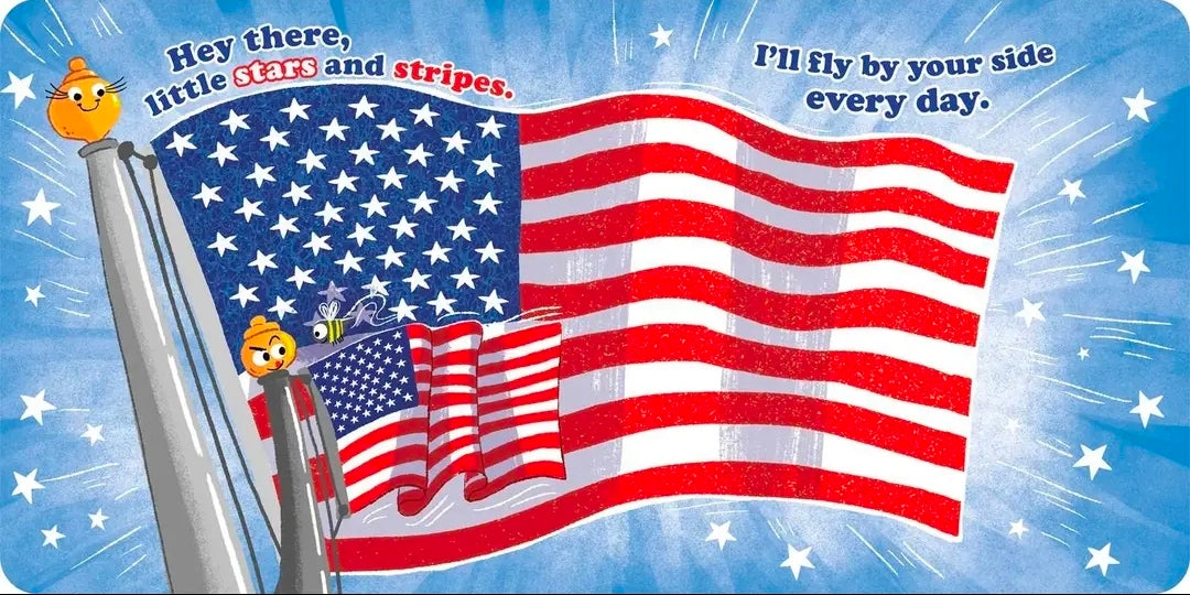 Red, White, and Blue I Love You Book