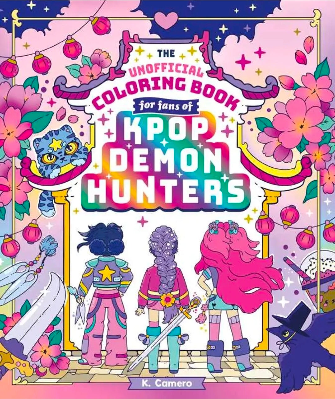 KPop Demon Hunter Coloring Book