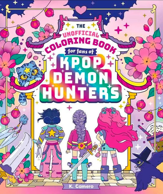 KPop Demon Hunter Coloring Book