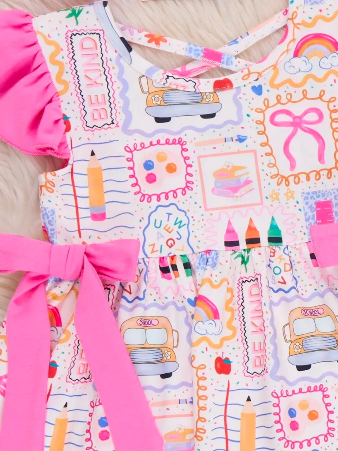 Notebook Scribbles Ruffle Outfit (Pre-Order)