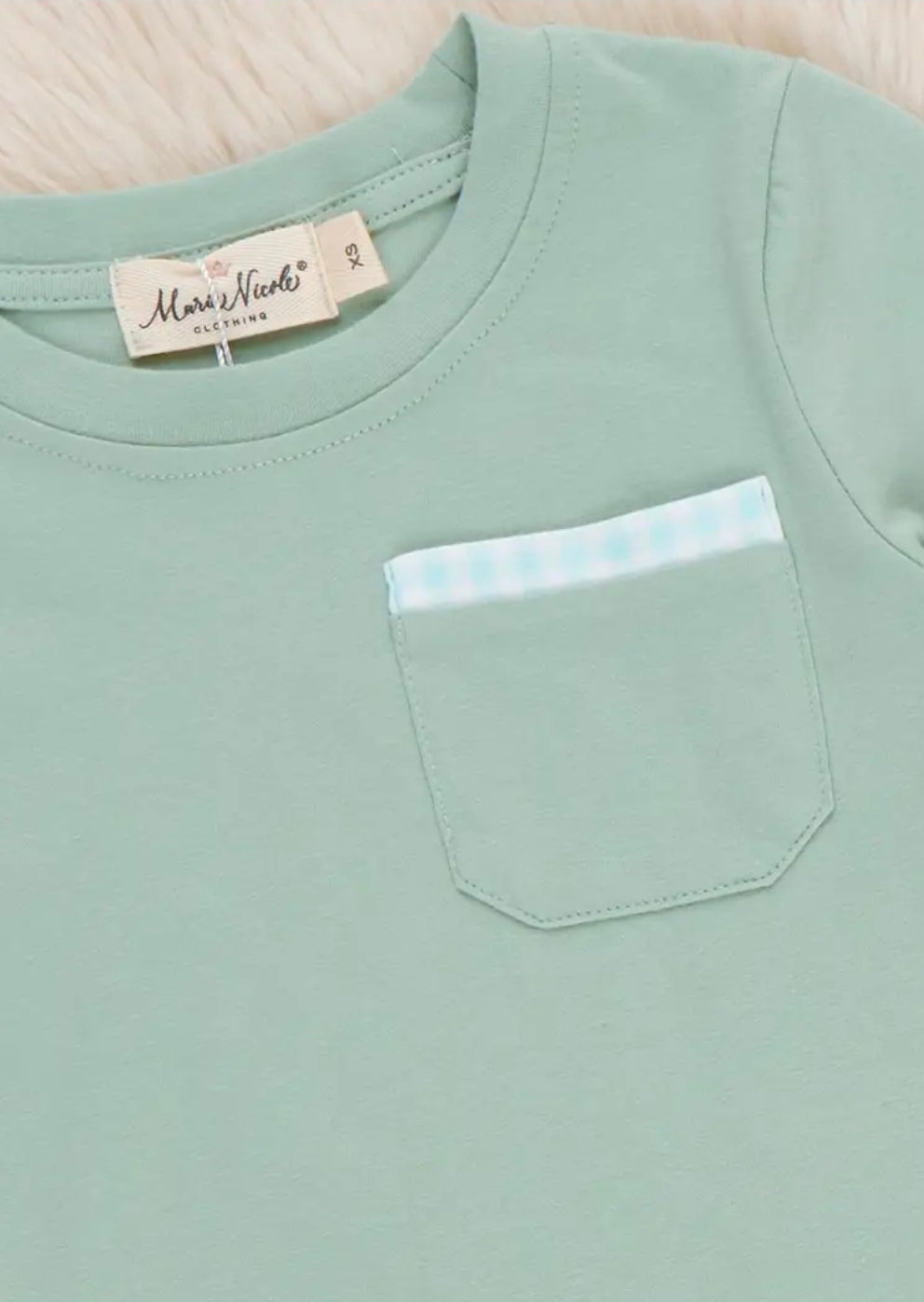 Gingham Days Pocket Shirt Outfit (Pre-Order)